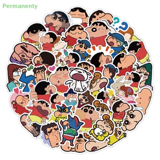 Permanenty สติกเกอร์ ลายการ์ตูนชินจัง กันน้ํา สําหรับตกแต่งสมุดบัญชี 60 ชิ้น ต่อชุด