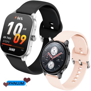 สายนาฬิกาข้อมือซิลิโคน แบบปลดเร็ว สําหรับ Amazfit Pop 3R 3S