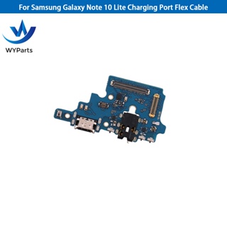 สําหรับ Samsung Galaxy Note 10 Lite / SM-N770F ที่ชาร์จ แพร พอร์ตชาร์จ USB แจ็คเชื่อมต่อ บอร์ดชาร์จ สายเคเบิลอ่อน