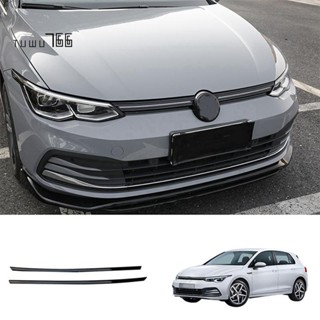 กระจังหน้ารถยนต์ สีดํามันวาว สําหรับ VW Golf 8 MK8 2021 2022