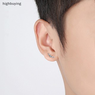 [highbuying] 1 ชิ้น บุคลิกภาพ กระดูกหู เล็บ เกลียว ต่างหูสตั๊ด สําหรับผู้หญิง ผู้ชาย ปาร์ตี้ ใหม่ เครื่องประดับ ของขวัญ ใหม่ พร้อมส่ง