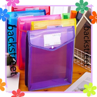 BACKSTREET A5 File Folders Hot Sale Waterproof PVC Bag File Organizer