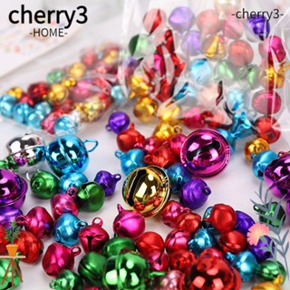 Cherry3 กระดิ่ง ลูกปัดเหล็ก หลวม สําหรับตกแต่งต้นคริสต์มาส