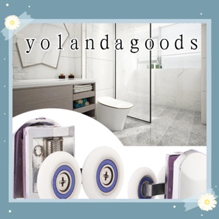 ☆YOLA☆ Durable Double-Wheel Bathroom Wheel Runners Shower Door Rollers Convenient Accessories Sliding Hardware Replacement