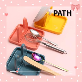 PATH ชั้นวางฝาหม้อ ช้อน อเนกประสงค์ แบบพับได้ สําหรับห้องครัว