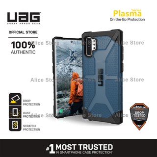 Uag เคสโทรศัพท์มือถือ ลายพลาสม่า สีกรมท่า สําหรับ Samsung Galaxy Note 10 Plus