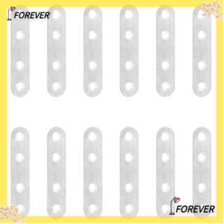 FOREVER ตัวยึดมุมเตียง สเตนเลส สีเงิน 3 นิ้ว X 0.7 นิ้ว ทนทาน สําหรับโครงเตียง 12 ชิ้น