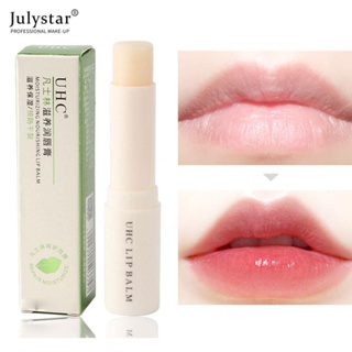 JULYSTAR ในสต็อก Uhc Vaseline Lipstick Moisturizing Hydrating Lipstick Care Anti-chapped Lipstick ลิปสติกเปลี่ยนสีตามอุณหภูมิ