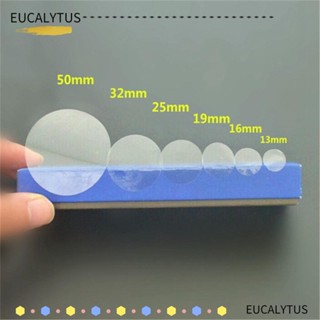 EUTUS ใหม่ สติกเกอร์ซีล ทรงกลม ลายจุด สําหรับตะไบ 8 24 48 70 96 132 ชิ้น