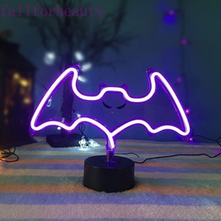 Fallforbeauty ป้ายไฟนีออน LED USB ใช้แบตเตอรี่ ทนทาน สําหรับห้องครัว