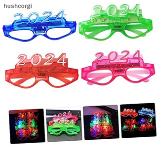 [hushcorgi] แว่นตากันแดด Led เรืองแสงในที่มืด 4 สี พร็อพถ่ายภาพ สําหรับผู้ใหญ่ เด็ก 2024 พร้อมส่ง