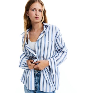 H&amp;M  Woman Oversized poplin shirt 1134735_5