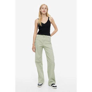 H&amp;M  Woman Wide twill trousers 1107360_8