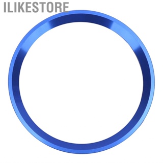 Ilikestore Steering Wheel Center Ring   Wear Resistant Blue Car Decor for Modification