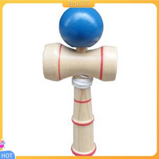 {Bakilili} ของเล่นเด็ก Kendama Ball แบบไม้ สไตล์ญี่ปุ่นดั้งเดิม