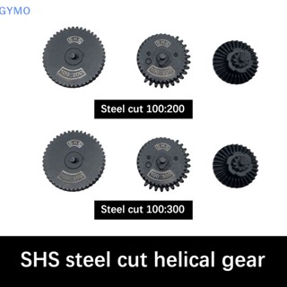 [cxGYMO] ชุดเกียร์ยุทธวิธี CNC เหล็ก SHS เสริมแรงบิด ความเร็วสูง สําหรับ Ver.2 3 AEG EBB