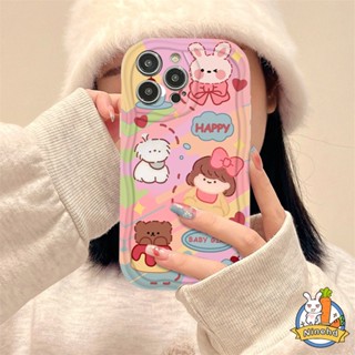 เคสซิลิโคนนิ่ม ลายการ์ตูนกระต่าย สีชมพู กันตก สําหรับ Vivo Y16 Y36 Y02 Y02s Y35 Y22s V25e V25 Y15A Y15S Y21 Y21 Y21s Y33s Y33T Y21T Y12s Y12A Y20 Y20s Y20i Y17 Y15 Y12 Y95