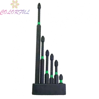 【COLORFUL】Screwdriver Bit High Quality Practical Useful Wear Resistant Brand New