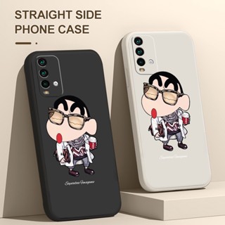 เคสซิลิโคนนิ่ม ลายการ์ตูนชินจังน่ารัก B1K746L สําหรับ Redmi 9A 9T 9C NFC 10A 9 10 2021 2022 6 6A 8 8A Pro Poco M3 K20 Pro K30 K30i K40 Pro