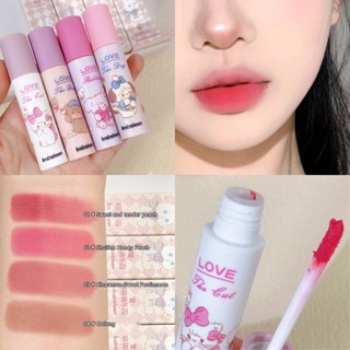 【COD】 Kobeleen Matte Lip Gloss 4 สี Nude Matte Lipstick Waterproof Long Lasting Women Red Lip Tint Velvet Lip Glaze Lip Cosmetics For Women Beauty