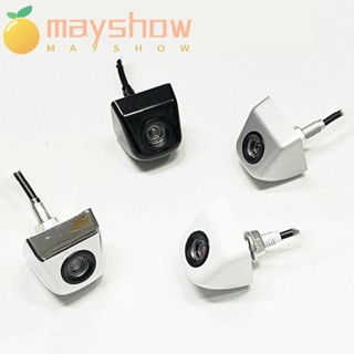 Mayshow กล้องมองหลังรถยนต์ CCD 12V IP68 170 องศา 4LED มองเห็นกลางคืน