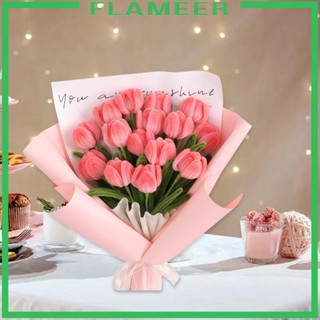 [Flameer] ชุดช่อดอกไม้จําลอง แฮนด์เมด DIY สําหรับตกแต่งบ้าน