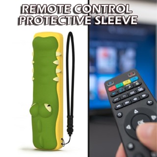 Remote Control Silicone Crocodile Full Wrapping Protective Case for Mi Box 4A 4C