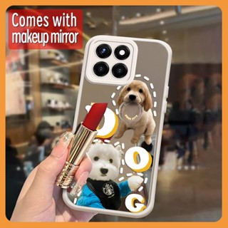 trend Makeup mirror Phone Case For Honor X8 5G/X6 4G/X6S/Play30M/Honor70 Liet
literature Anti drop airbag tulip originality texture