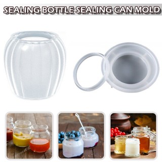 Sealed Storage Jar Silicone Resin Mold Jewelry Container Epoxy Casting Mold DIY