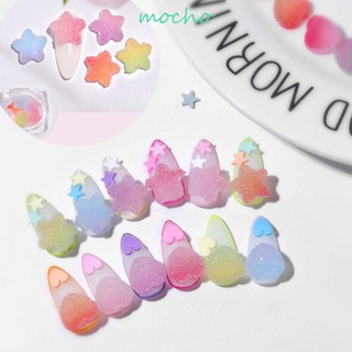 Mocho เล็บปลอมอะคริลิค ไล่โทนสี สีสันสดใส สําหรับตกแต่งเล็บ DIY