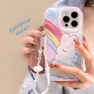 [พร้อมส่ง] เคสป้องกันโทรศัพท์มือถือ ลายกระดาษกากเพชร พร้อมสายคล้องมือ สําหรับ Apple iPhone 15 14 13 12 11 PROMAX XS XR XSMAX SE2020 6 7 8PLUS MINI