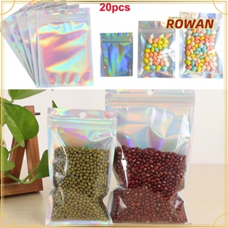 Rowans ถุงบรรจุภัณฑ์ กันน้ํา ปิดได้ 20 ชิ้น