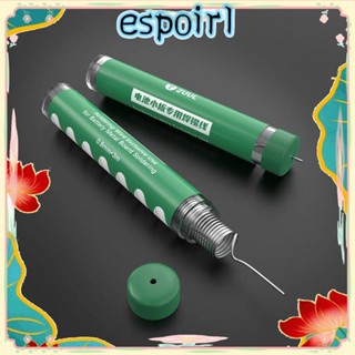 Espo สายบัดกรีเชื่อมบัดกรี 0.8 มม. 2UUL เครื่องมือซ่อมแซม ไม่มีจุดเชื่อมแบตเตอรี่