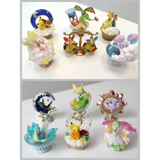 [พร้อมส่ง] โมเดลฟิกเกอร์ Pokemon Q Version 6 แบบ 1st Generation 2nd Generation Starry Sky Elf Eevee Pikachu สําหรับตกแต่ง