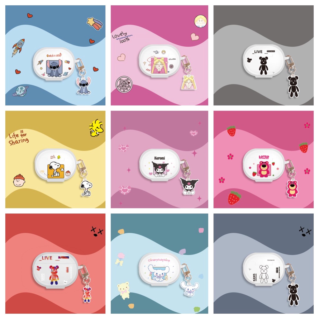 เคสหูฟัง TPU แบบใส ลายการ์ตูนนักบินอวกาศน่ารัก เรียบง่าย สําหรับ Beats Studio Buds Plus / Beats Stud