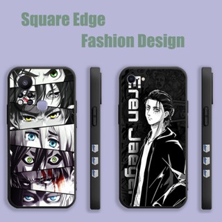 เคสโทรศัพท์มือถือ แบบนิ่ม ลาย อนิเมะ เอเรน ผ่าพิภพไททัน ภาค Attack on titan Eren FGQ01 สําหรับ infinix Note 30 Pro Note 12 Pro Hot 30i Hot 20 20s