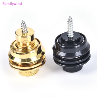 Familywind&gt; หัวเข็มขัดล็อคสายกีตาร์ กันลื่น สําหรับสายคล้องกีตาร์ 1 ชิ้น
 ดี