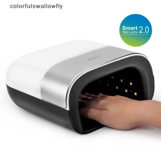 Colorfulswallowfly SUNUV โคมไฟเป่าเล็บ Led UV 48W Sun3 Smart 2.0 สําหรับตกแต่งเล็บ