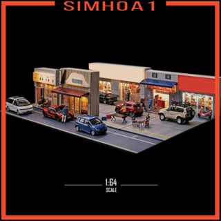 [Simhoa1] โมเดลตัวต่อ 1:64 Diorama DIY อุปกรณ์เสริม สําหรับบ้านตุ๊กตา