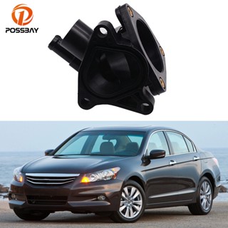 {GOOD} ฝาครอบเทอร์โมสตัทรถยนต์ สีดํา สําหรับ Honda Accord CR-V Civic Element Auto Parts