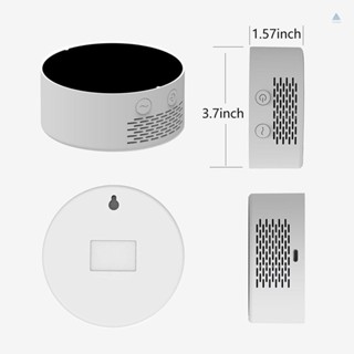 Tmt 7in1 เครื่องวัดคุณภาพอากาศ PM2.5 CO2 TVOC HCHO AQI อเนกประสงค์ แบบพกพา พร้อมฟังก์ชั่นเตือนภัย