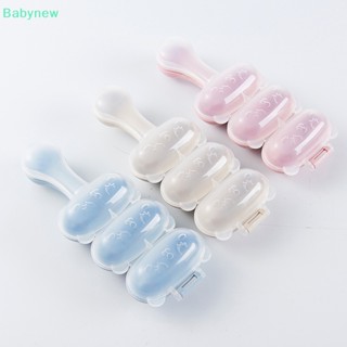 &lt;Babynew&gt; แม่พิมพ์ข้าวปั้นซูชิ เบนโตะ พลาสติก สามสี DIY สําหรับเด็ก ใช้ในครัวเรือน