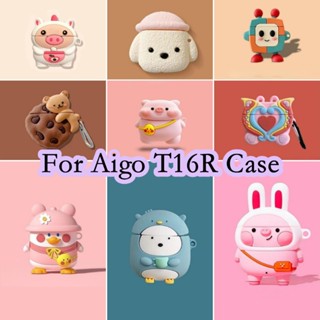 【Case Home】เคสหูฟัง แบบนิ่ม ลายการ์ตูน สําหรับ Aigo T16R Aigo T16R