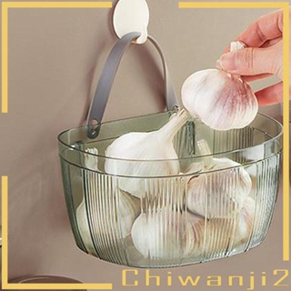 [Chiwanji2] ตะกร้าใส่ผลไม้ ของใช้จิปาถะ พร้อมที่จับ สําหรับเคาน์เตอร์ ตู้ ห้องครัว