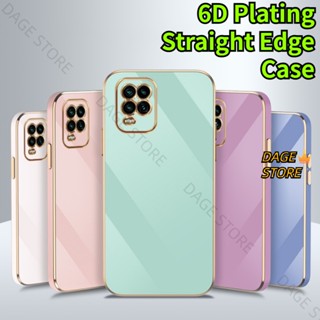 เคสซิลิโคนนิ่ม ขอบตรง 6D กันกระแทก สําหรับ HUAWEI NOVA 3 3E 3i 4 4E 5 5i Pro 5T 6 4G