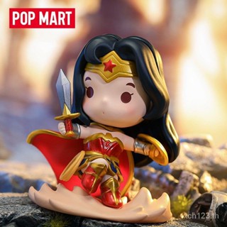 [พร้อมส่ง] ตุ๊กตาฟิกเกอร์ POPMART POPMART DC Justice League Series Mystery Box IQGY ของเล่นสําหรับเด็ก