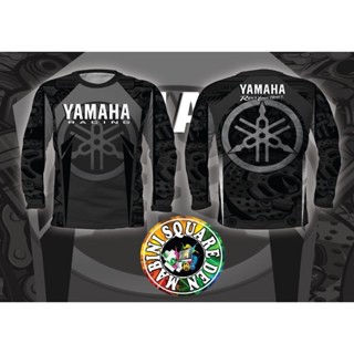 เสื้อกีฬาแขนยาว พิมพ์ลาย yamaha 3 มิติ ขนาด xxs - 6xl