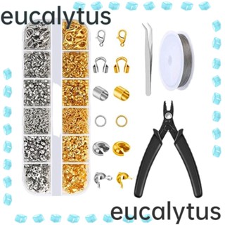 Eucalytus1 ชุดคีมย้ําหางปลา DIY 1200 ชิ้น