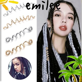 EMILEE กิ๊บติดผมถักเปีย สไตล์วินเทจ สําหรับผู้หญิง ผู้ชาย