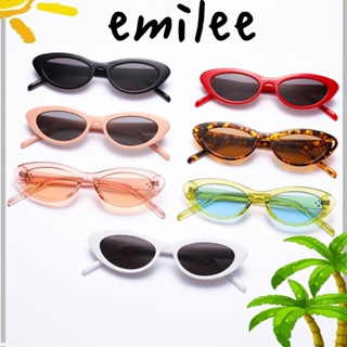 EMILEE แว่นตากันแดด UV 400 กรอบขนาดเล็ก สไตล์ฮิปฮอป